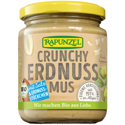 crema di arachidi crunchy con sale (250gr)